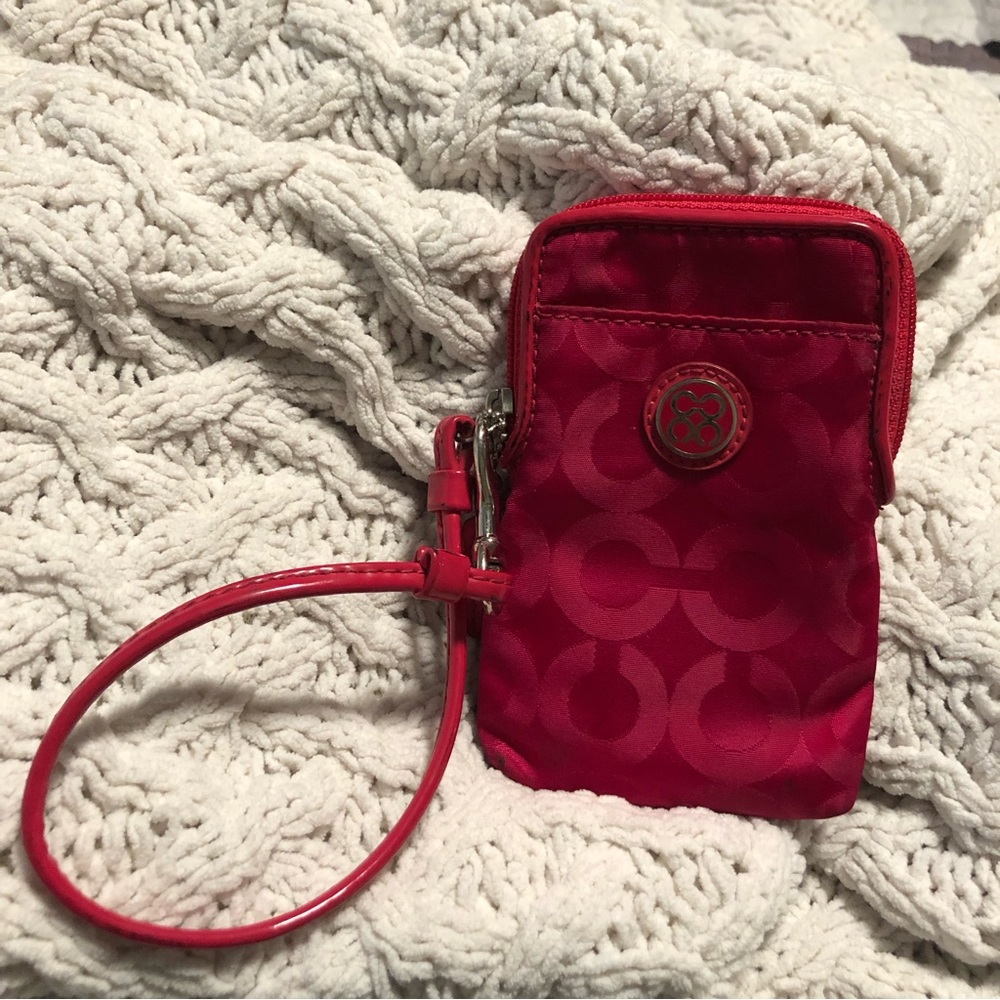 Coach wristlet